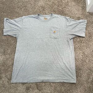 Carhartt original fit grey short sleeve t-shirt, used men’s size 3XL Tall